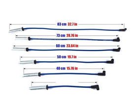 Przewody zapłonowe Chrysler Voyager I Town&Country 3.3 V6 90-01 Czerwone