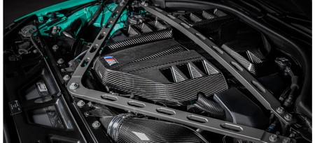 Osłona silnika BMW G8X M3/M4/CSL Carbon połysk Eventuri
