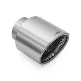Angled stainless steel satin tip KSZS101/76DP