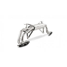 Audi R8 5.2 FSI Coupé/Spyder Slip-On Line (Titanium) Akrapovic