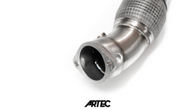 Rura wylotowa Mitsubishi Evo 10 4B11T 3.5" odlew – wersja 1