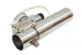 Straight electric exhaust cutout valve 2" (51 mm)