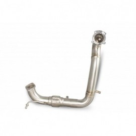 Downpipe Ford Fiesta Mk7 1.0T EcoBoost (ST Rear Valance Fit) bez katalizatora (de-cat)