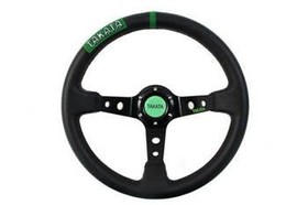 Kierownica sportowa PRO 350 mm Takata skórzana – offset 80 mm