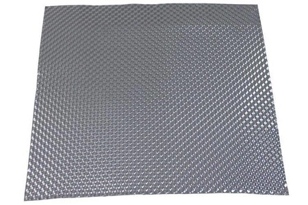 Heat shield embossed aluminium Turboworks 0.5mm x 100 cm x 100 cm