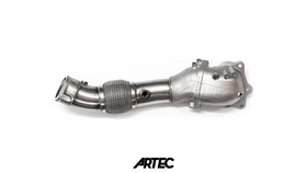 Rura wylotowa Mitsubishi Evo 10 4B11T 3.5" odlew – wersja 1