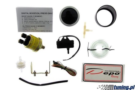 Gauge 2in1 Turbo/Oil Pressure Depo
