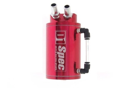 Oil Catch Tank 9mm Red D1Spec