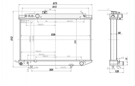 Performance Radiator Toyota Supra 93-96 3.0L Manual