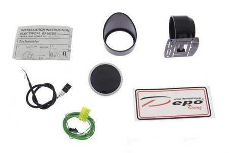 Gauge 60mm Tachometer 10000RPM Depo WA