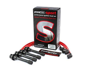 Ignition Leads Honda CRX Civic LOGO 92-02 Red