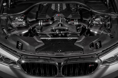 Układ dolotowy powietrza do turbiny BMW F9X M5/M8 Turbo Eventuri