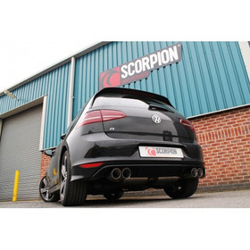 CatBack Volkswagen Golf R MK7 Resonated Non-valved