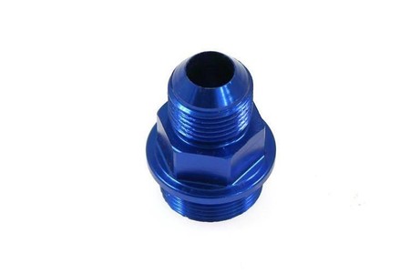 Engine Block Oil Adapter B - series AN10 Blue