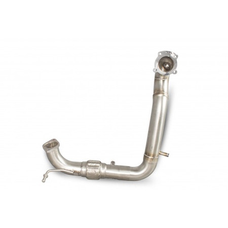 Downpipe Ford Fiesta Mk7 1.0T EcoBoost (ST Rear Valance Fit) bez katalizatora (de-cat)