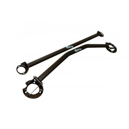 Strut Brace Set BMW E30 4cyl – Black, Drift, Sport Tuning