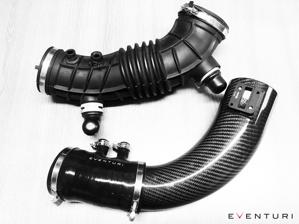 Eventuri vs Stock Pipe Comparison