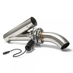 Electric Exhaust Cutout 3" (76 mm) V-Band Kit with Remote