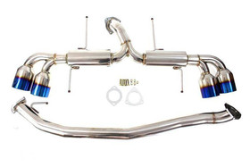 Nissan GT-R R35 (80mm | Straight-through muffler with silencer) Cat-Back Exhaust System