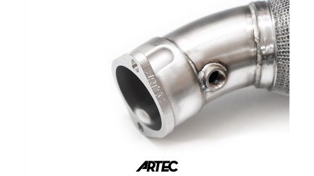 Rura wylotowa Mitsubishi Evo 10 4B11T 3.5" odlew – wersja 1