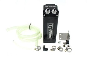 Oil Catch Tank 9mm Black Square D1Spec