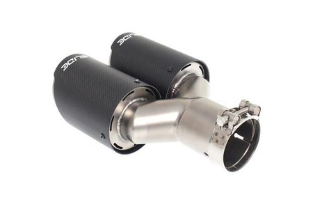 Podwójna końcówka tłumika 89 mm wejście 63,5 mm SLIDE