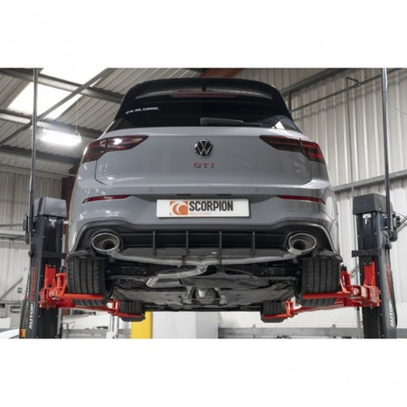 CatBack Volkswagen Golf MK8 GTI Clubsport Resonated Predator