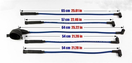 Ignition Leads BMW 316I 318I 518I Volvo 740 760 80-91 Blue