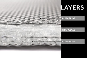 Osłona termiczna 12mm 30cmx60cm Aluminiowa Extreme podłogi i tunelu