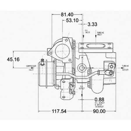Turbocharger Garrett GT2560R (GT28R)