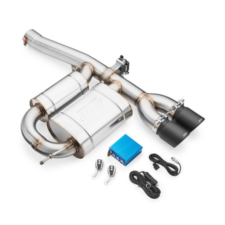 Catback MINI Cooper S F56 LCI JCW B48D końcówka 1