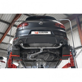 CatBack Volkswagen Golf Mk6 GTI Edition 35 2.0 TSI niewyciszony Predator