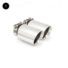 Catback MINI Cooper S F56 LCI JCW B48D końcówka 1