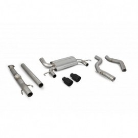 CatBack Opel Vauxhall Corsa E VXR Non-resonated