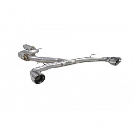 CatBack Volkswagen Golf MK8 GTI Clubsport Resonated