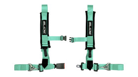 Pasy sportowe SLIDE V2 miętowe 4p 2" E4