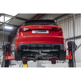 CatBack Audi S3 3-Door / Sportback 8V Non-resonated Non-valved