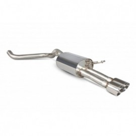 Rear Silencer Ford Fiesta 1.0T EcoBoost (ST Valance)