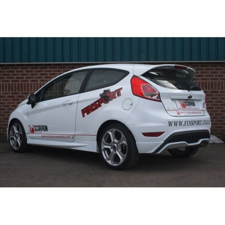 CatBack Ford Fiesta ST180 63.5mm wyciszony