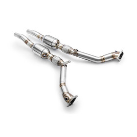 Downpipe Audi A6 S6 Allroad C5 2.7 T z tłumikiem