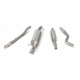 CatBack Opel Vauxhall Corsa D 1.4 Turbo Black Edition wyciszony