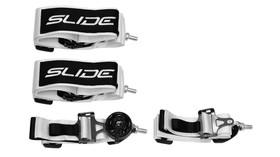 Racing seat belts SLIDE V2 Quick white 4p 3"
