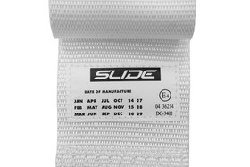 Racing seat belts SLIDE V2 white 4p 3" E4