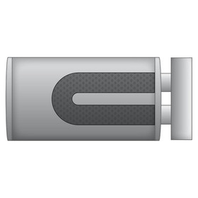 Tłumik eliptyczny z zaworem podciśnieniowym EV02 63/300/P