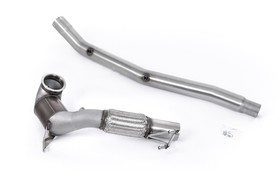 Large Bore Downpipe and Hi-Flow Sports Cat Volkswagen Golf MK8 R 2.0 TSI 320PS ( Non-GPF / North American Models Only ) 2022 - 2025 Milltek Sport