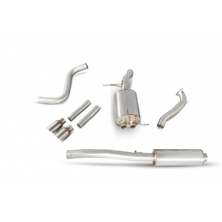 CatBack Ford Fiesta MK7 1.0T EcoBoost (ST Valance) Resonated