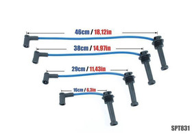 Ignition Leads Ford Fiesta Focus Fusion Mondeo 98-04 Blue