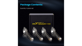 Forged Connecting Rods Mazda MX-5 Miata B6 BP 1.6 1.8 133mm MaXpeedingRods