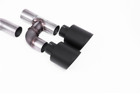 Cat-back Volkswagen Golf MK8 GTi ( Golf R Style Quad Outlet Systems - 245ps Non-GPF / North American Models Only ) 2021 - 2025 ( Loudest ) Milltek Sport