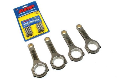 Forged Connecting Rods Honda D16 137mm H-Beam 19mm AISI 4340 – Civic, Integra